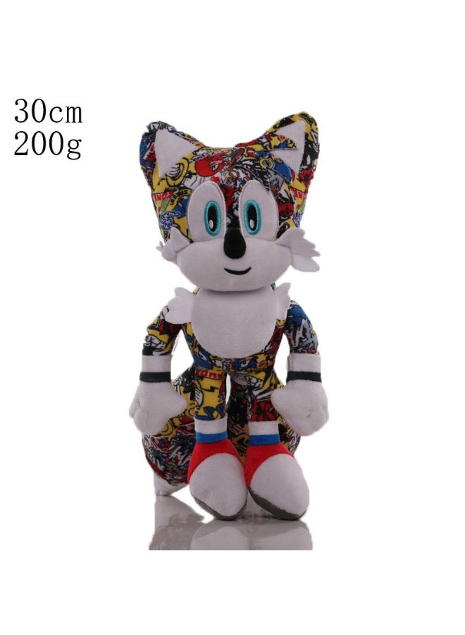 New Plush Toy: Sonic Super Sonic Hedgehog Tails Snak Figure